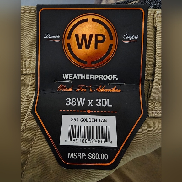 Weatherproof Straight Leg Men's Utility Pant - Picture 4 of 5